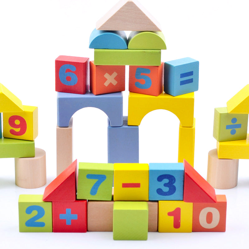 Wooden Building Blocks for Kids β Educational Toy Set