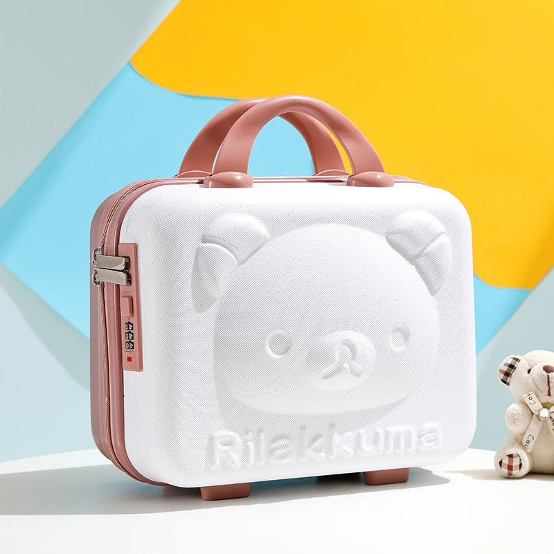Portable Password Lock Suitcase β Perfect for Travel & Storage!