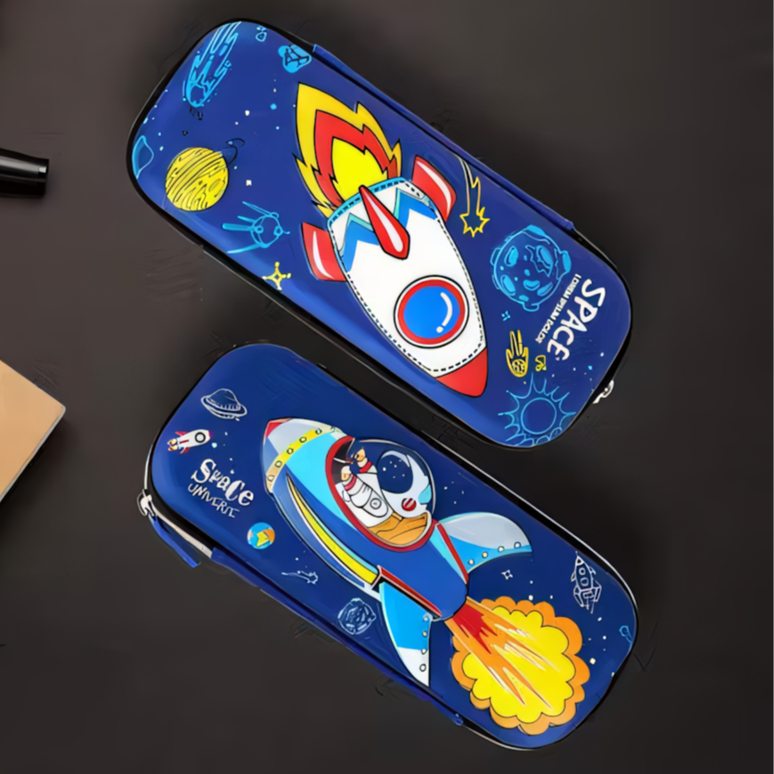Space Explorer 3D EVA Pencil Case β Fun & Functional
