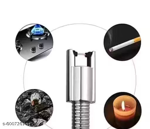Rechargeable Candle Lighter | USB Electric Arc with Flexible Neck | For Kitchen, Diyas, Incense (1 Pc)