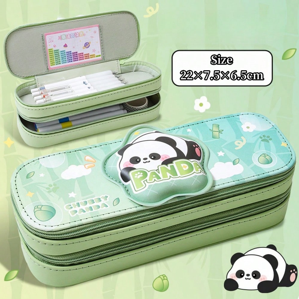 3D Kawaii Pencil Case – Multi Compartment & Super Cute