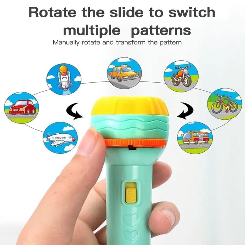 Spark Imagination with 2-in-1 Kids Projection Flashlight