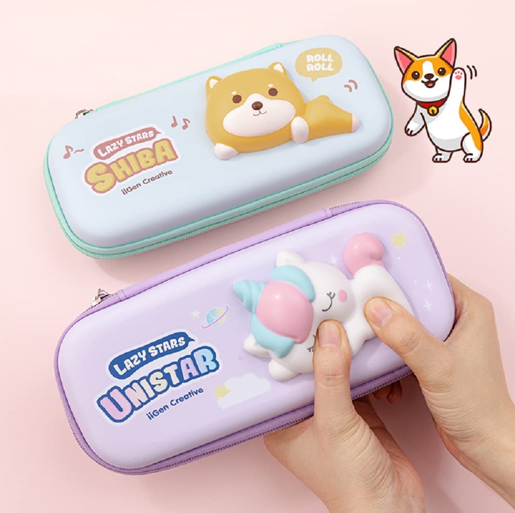 3D Squishy Animal Pencil Case – Cute & Stress-Relief in One