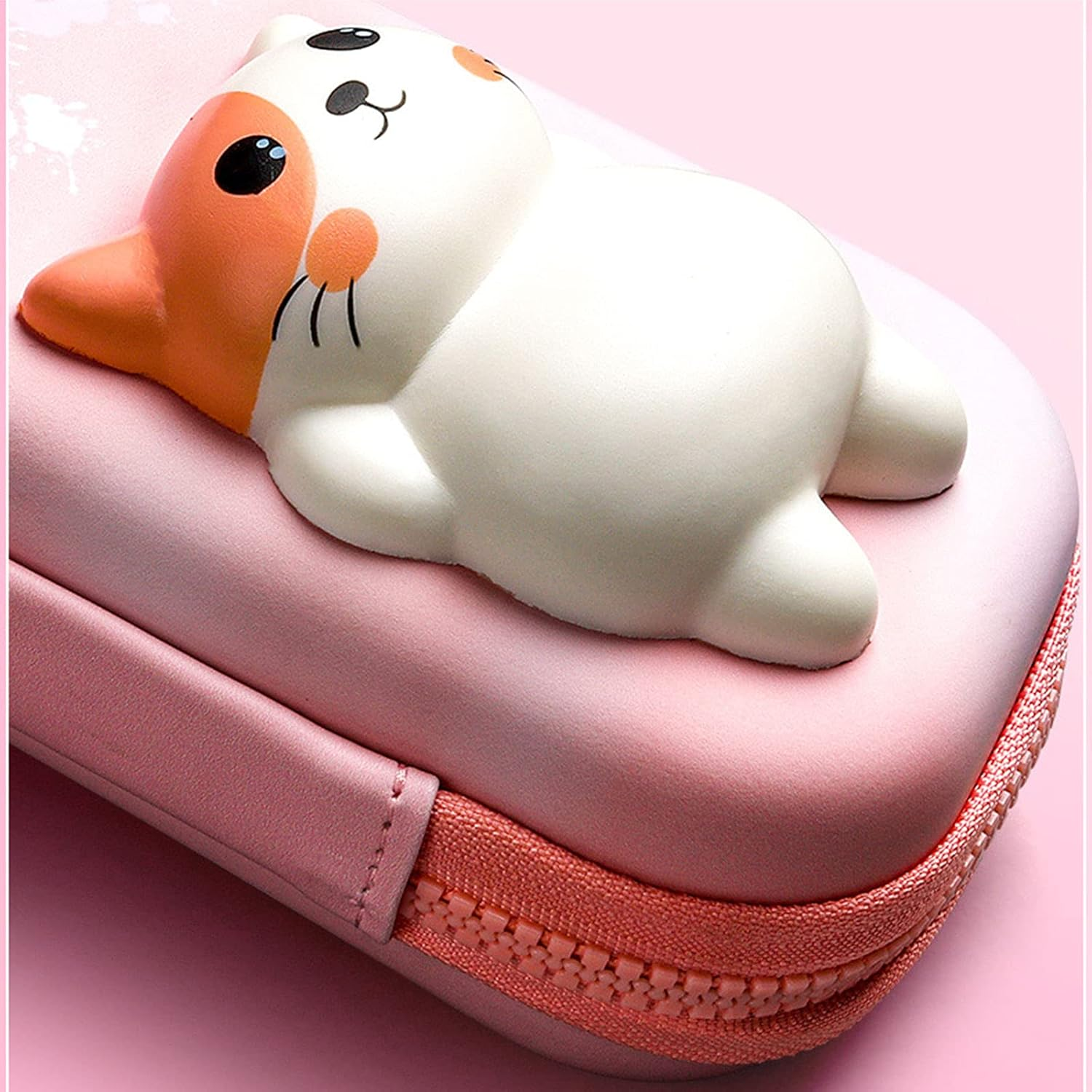 3D Squeeze Animal EVA Pencil Case – Hard, Durable & Spacious
