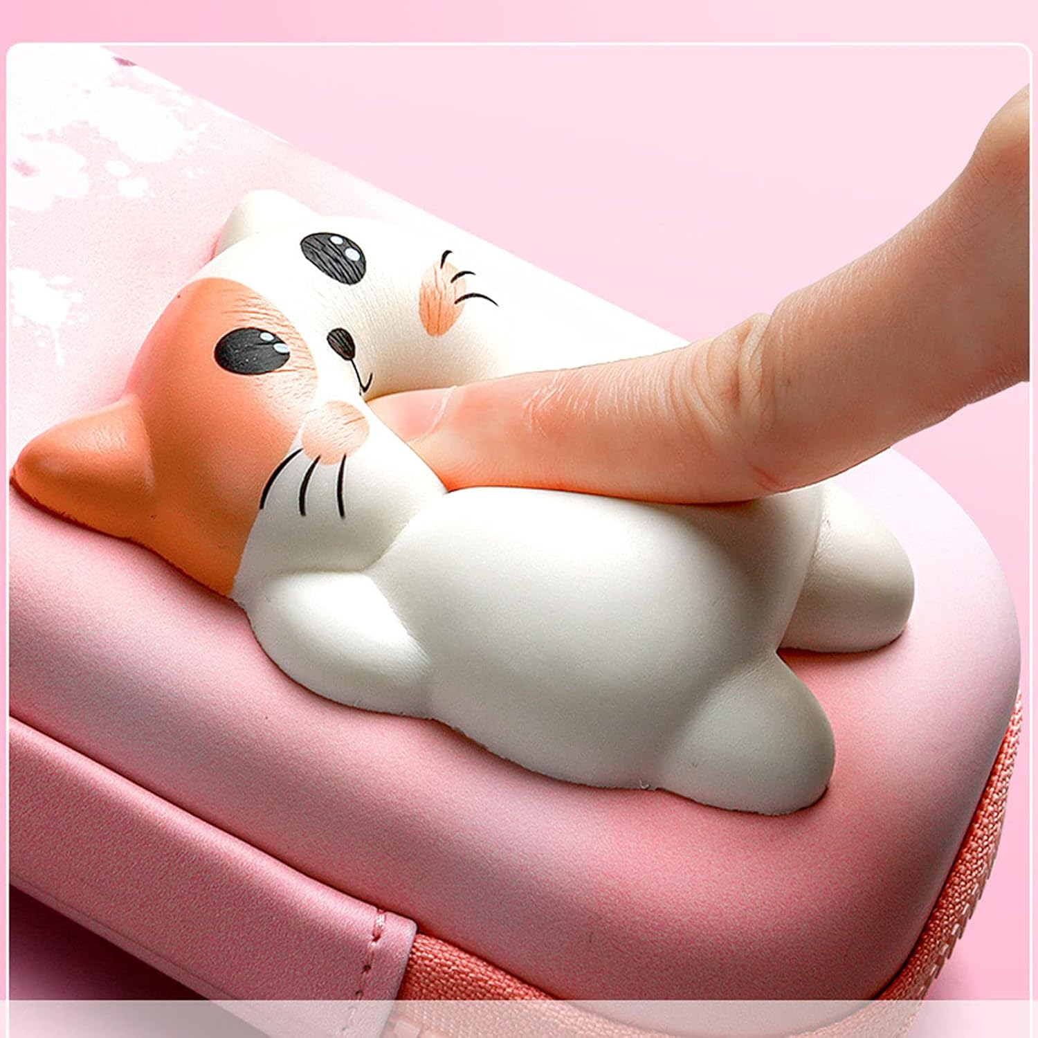 3D Squeeze Animal EVA Pencil Case – Hard, Durable & Spacious