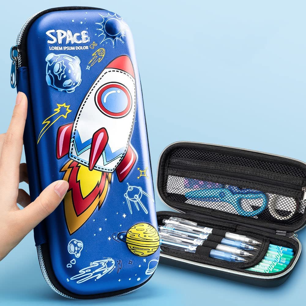 Space Explorer 3D EVA Pencil Case – Fun & Functional