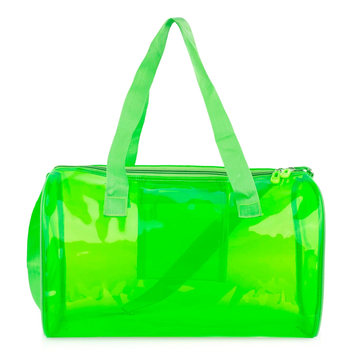 Transparent Jelly Duffle Bag | Waterproof PVC Travel & Gym Tote