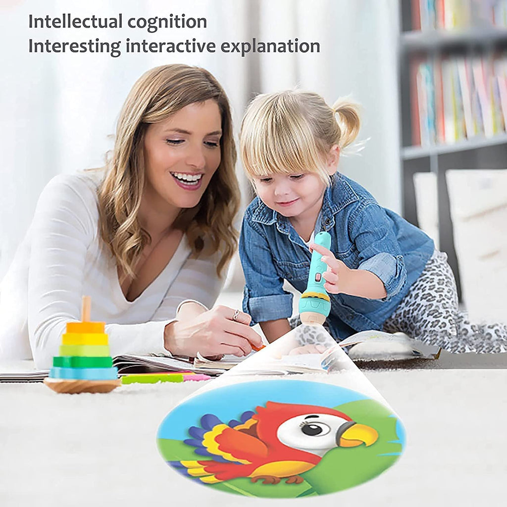 Spark Imagination with 2-in-1 Kids Projection Flashlight