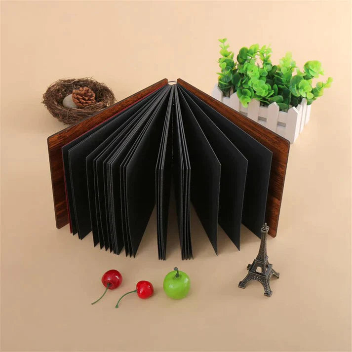 Wooden Cover Scrapbook