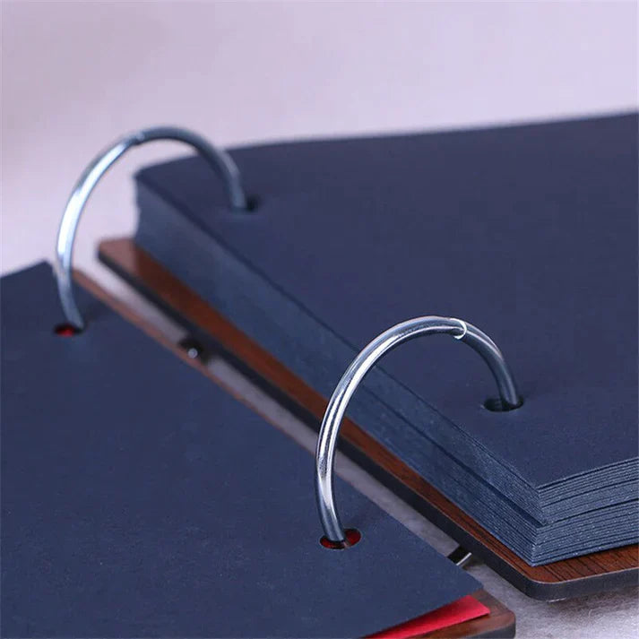 Wooden Cover Scrapbook
