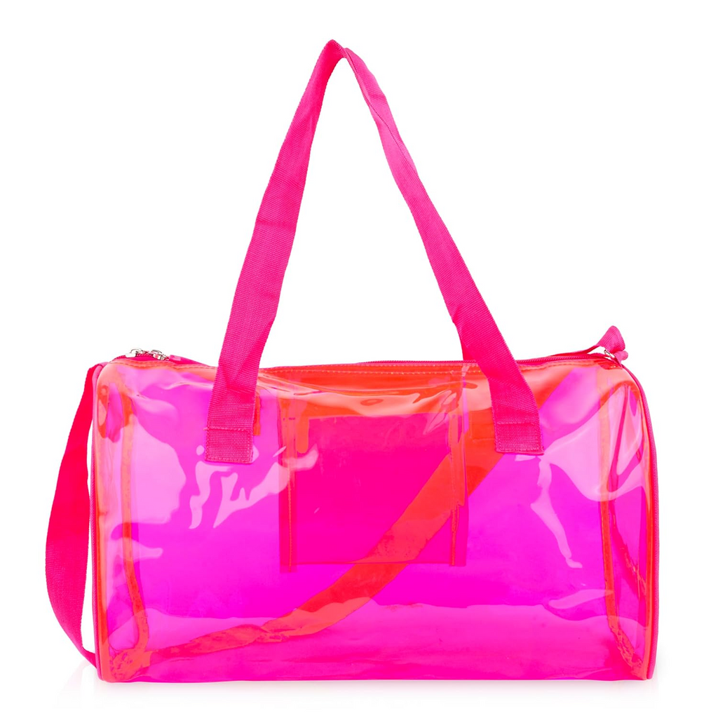 Transparent Jelly Duffle Bag | Waterproof PVC Travel & Gym Tote