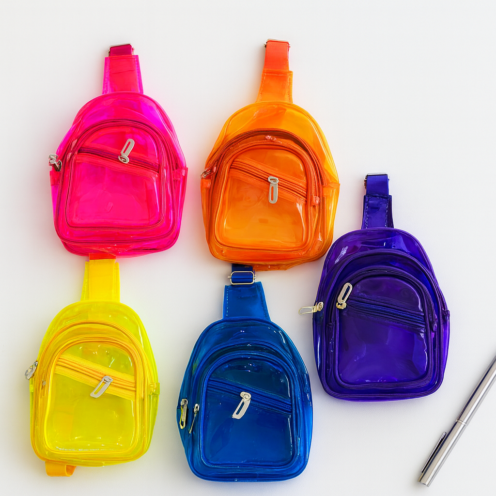 Stylish Neon Jelly Crossbody Bag | Lightweight Sling for Everyday Use