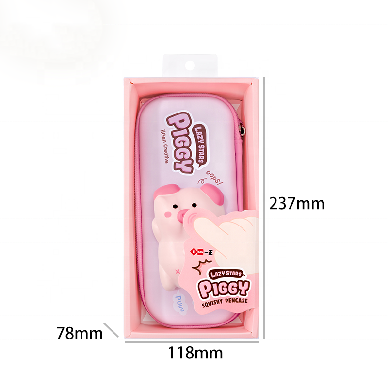 3D Squishy Animal Pencil Case – Cute & Stress-Relief in One
