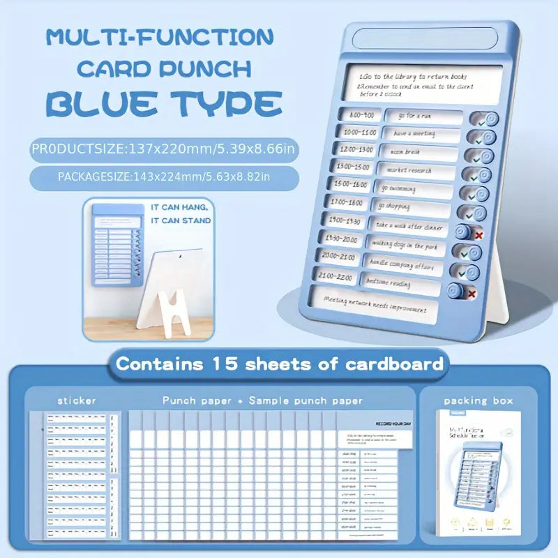 Self-Discipline Multifunctional Habit Tracker