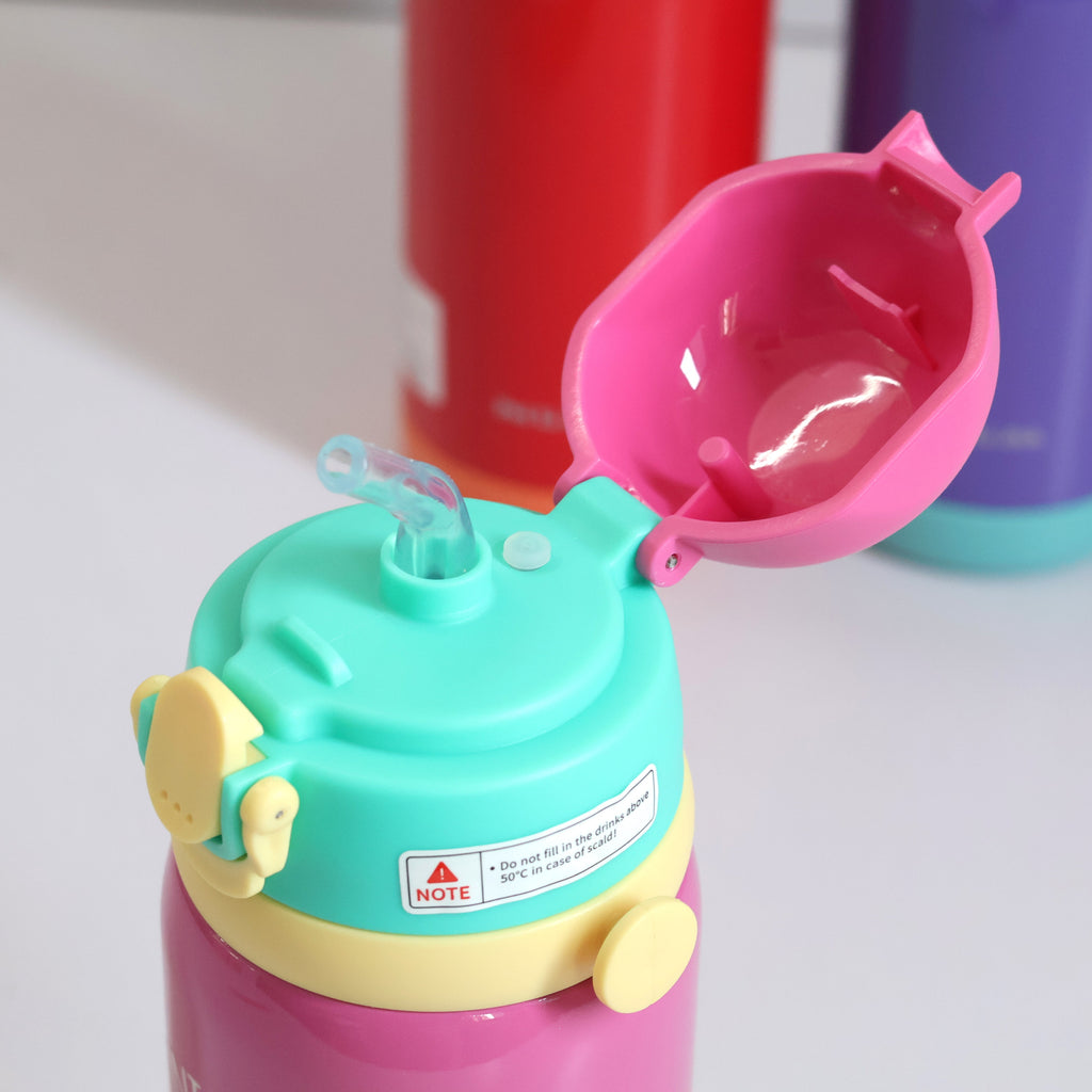 Unicorn Vacuum Bottle – 450ml Double Lid Magic