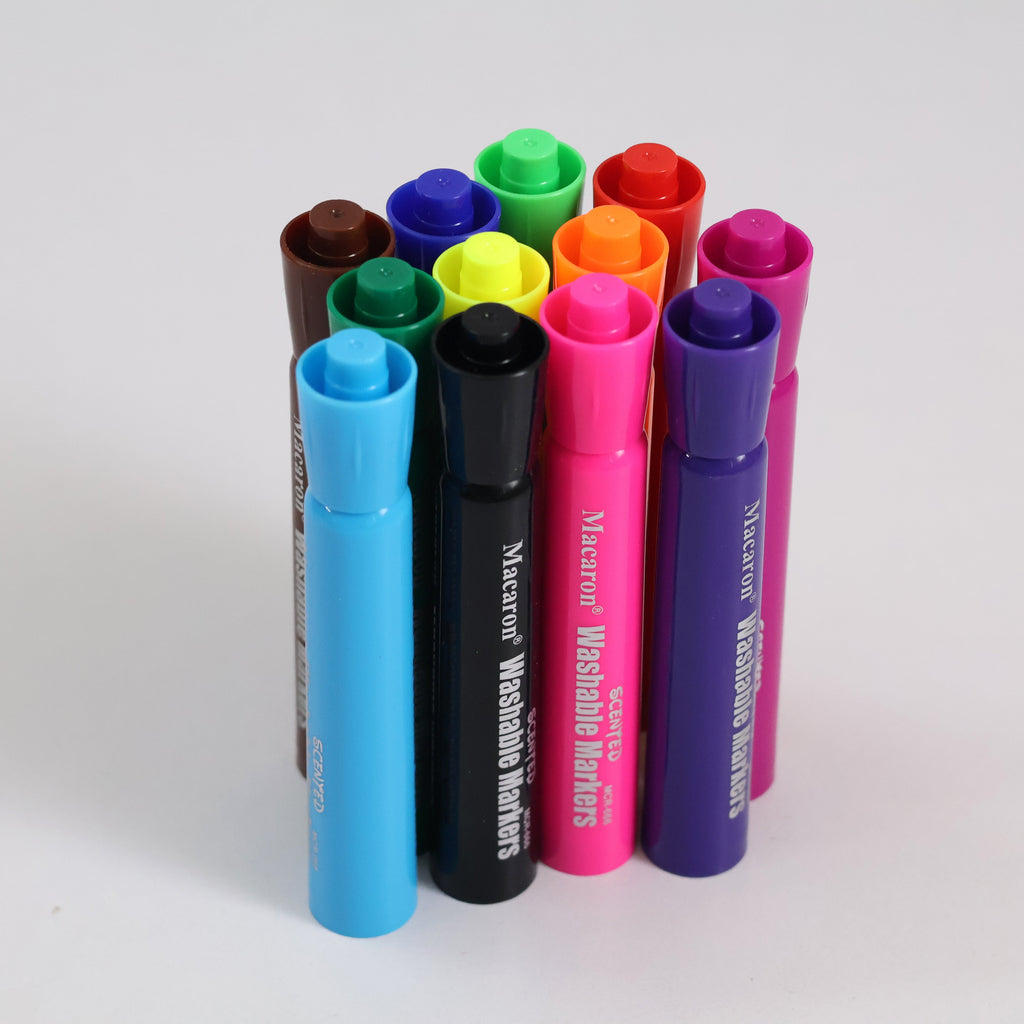 Washable Scented Markers | Smell the Fun - Set of 12pcs