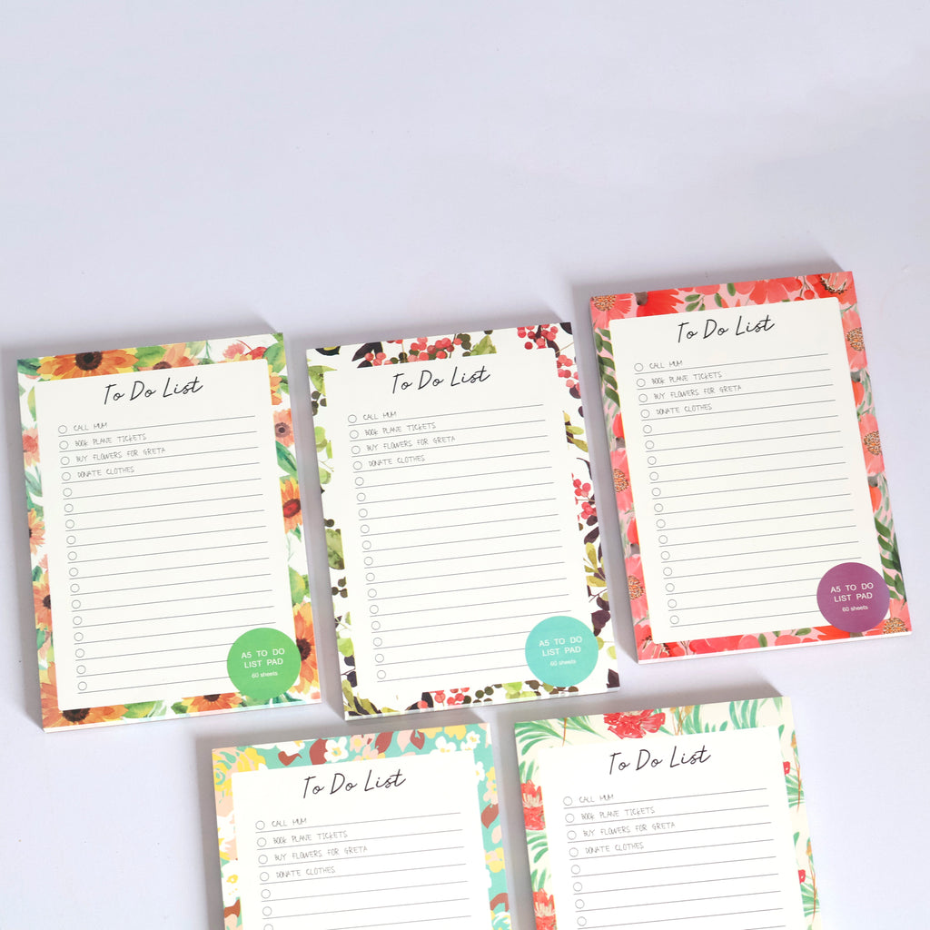 To-Do List Notepad - 60 Sheets of Productivity (A5)