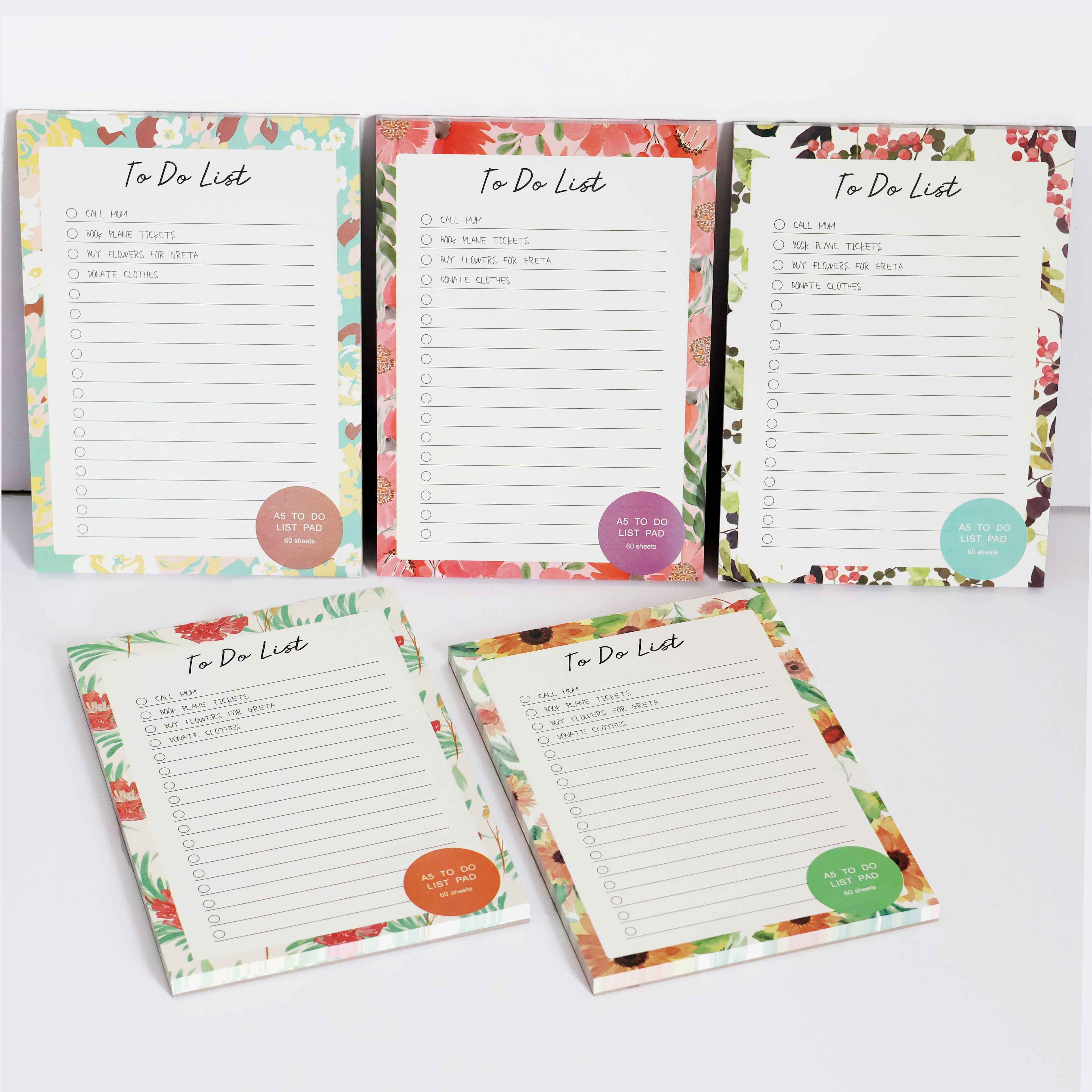 To-Do List Notepad - 60 Sheets of Productivity (A5)