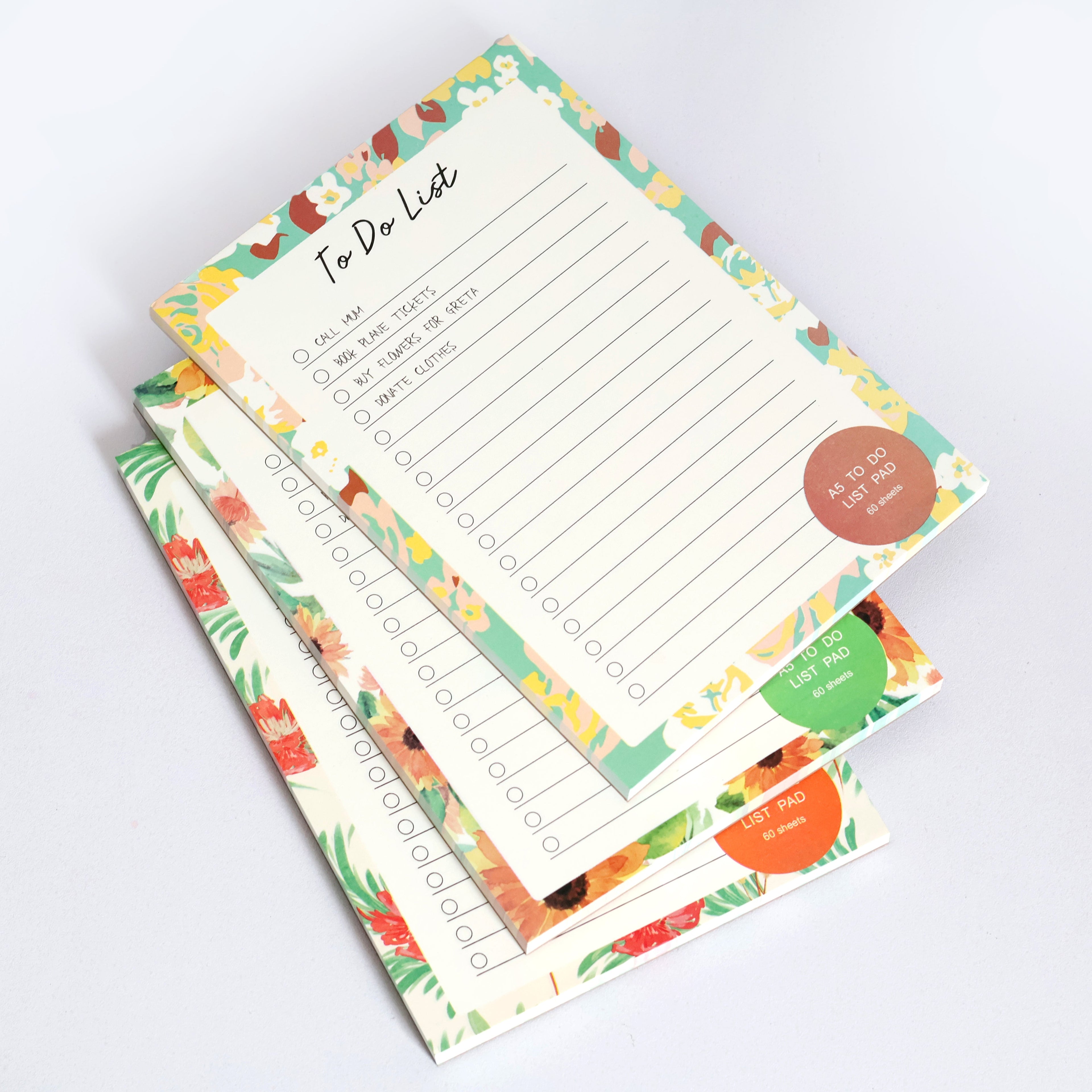 To-Do List Notepad - 60 Sheets of Productivity (A5)