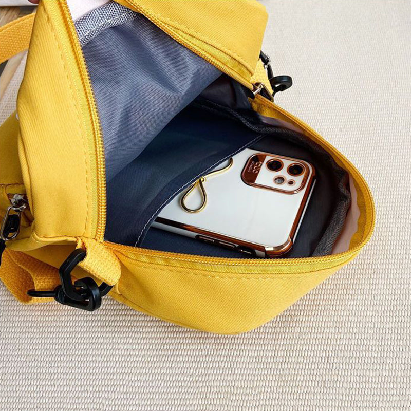 Trendy Cartoon Chest Bag | Travel-Friendly Canvas Sling Bag