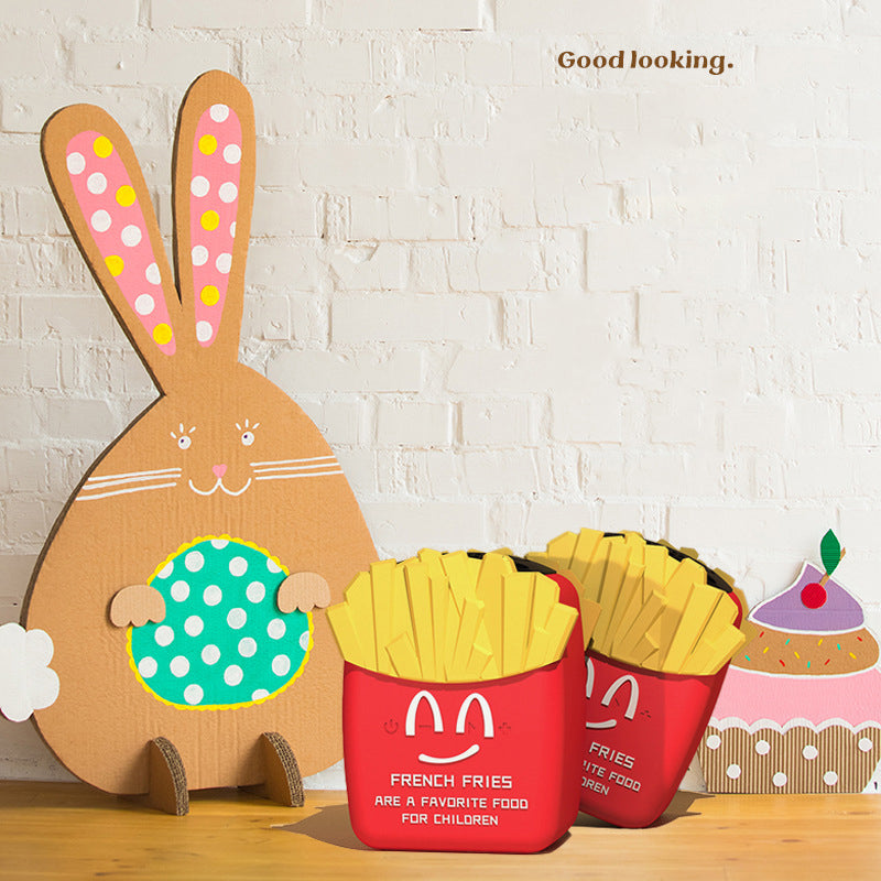 French Fries Bluetooth Speaker – Mini Wireless Bass Stereo, Portable & Fun
