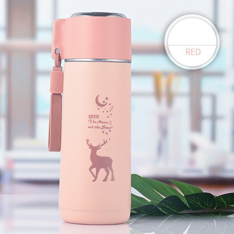 Starry Sky Glass Bottle | 450ml | Trendy, Durable & Portable