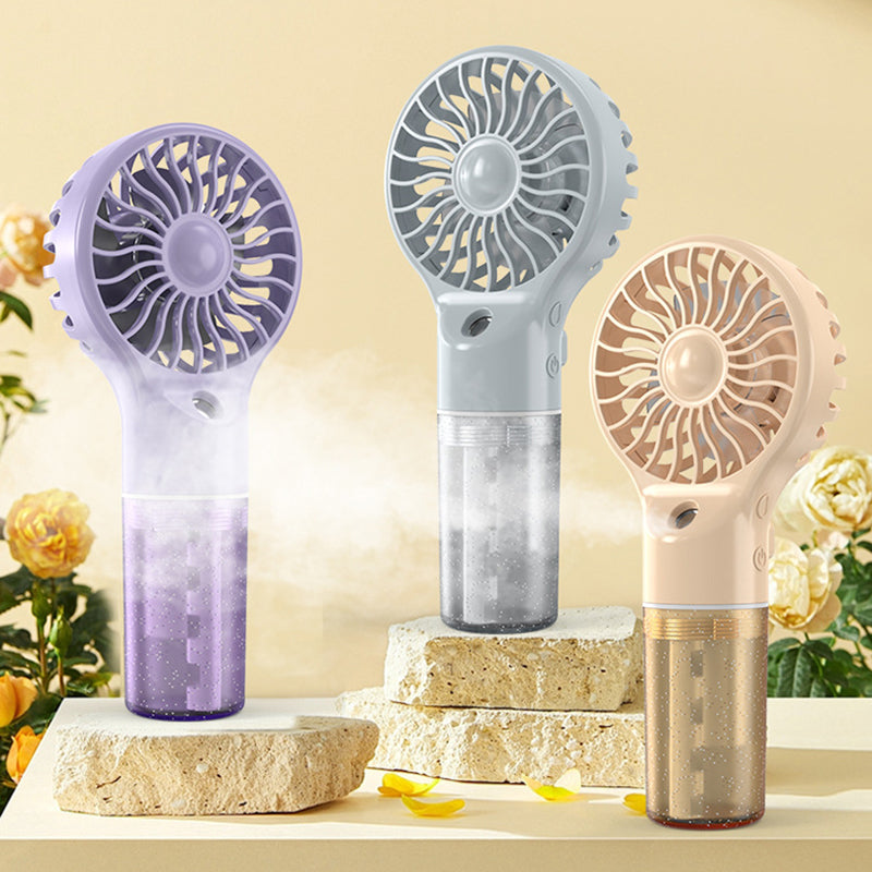 Spray Humidifier 2 in 1 Handheld Mist Fan