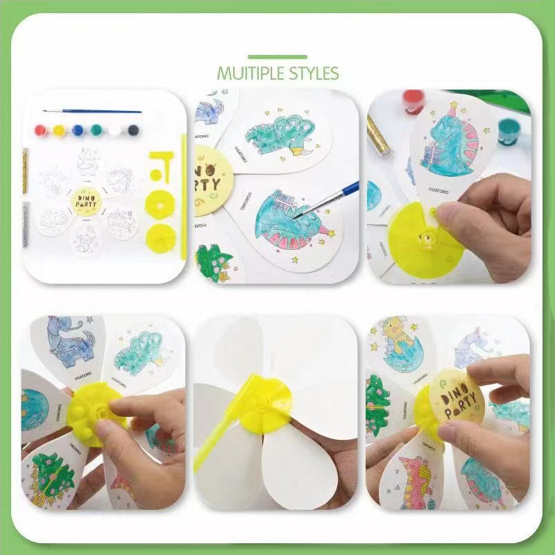 Windmill Color Painting Fun Set 🌀 | Creative Playtime for Kids