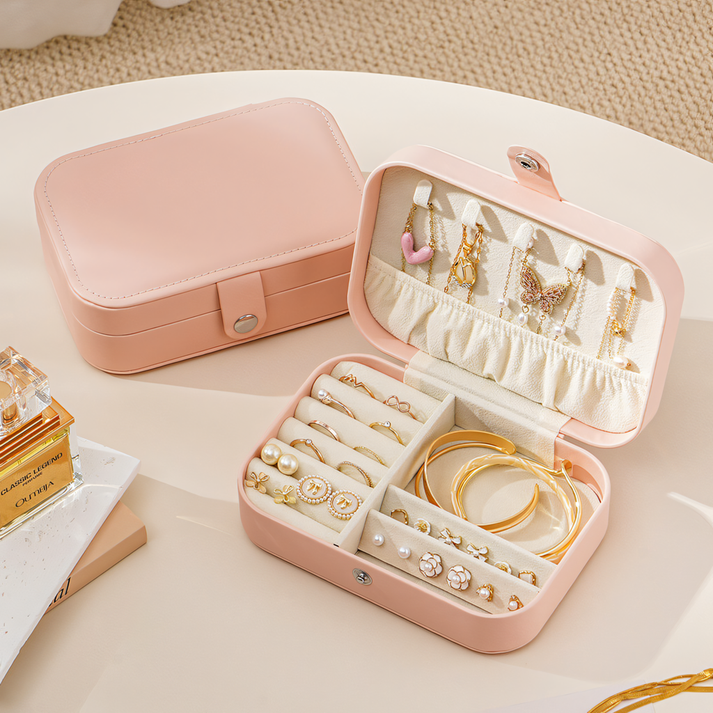 Double Layer Jewellery Box Organizer