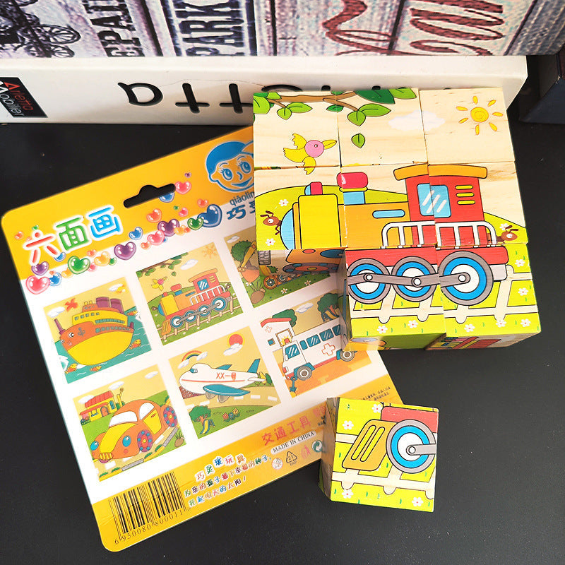 Wooden Block Puzzles for Toddlers & Kids | Fun & Educational