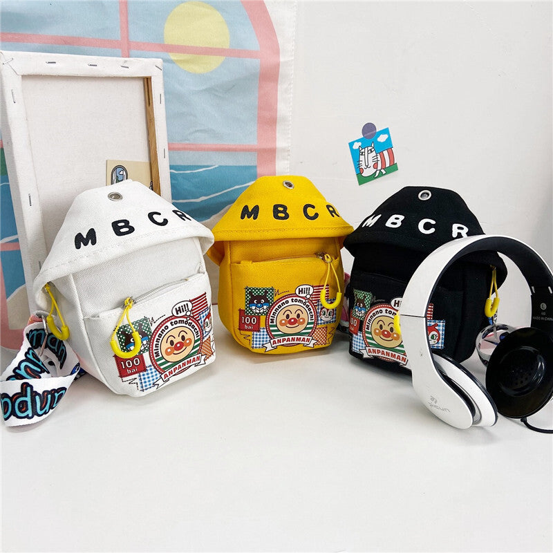 Trendy Cartoon Chest Bag | Travel-Friendly Canvas Sling Bag