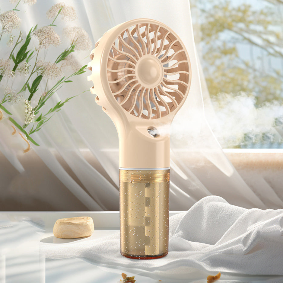 Spray Humidifier 2 in 1 Handheld Mist Fan