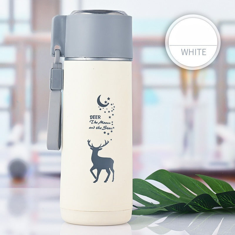 Starry Sky Glass Bottle | 450ml | Trendy, Durable & Portable