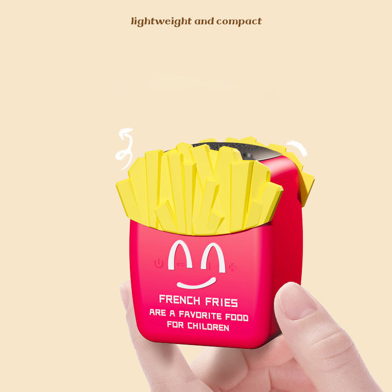 French Fries Bluetooth Speaker – Mini Wireless Bass Stereo, Portable & Fun