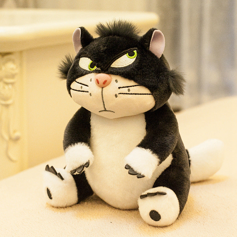 Soft Stuffed Cozy Tabby Cat Plush Toy