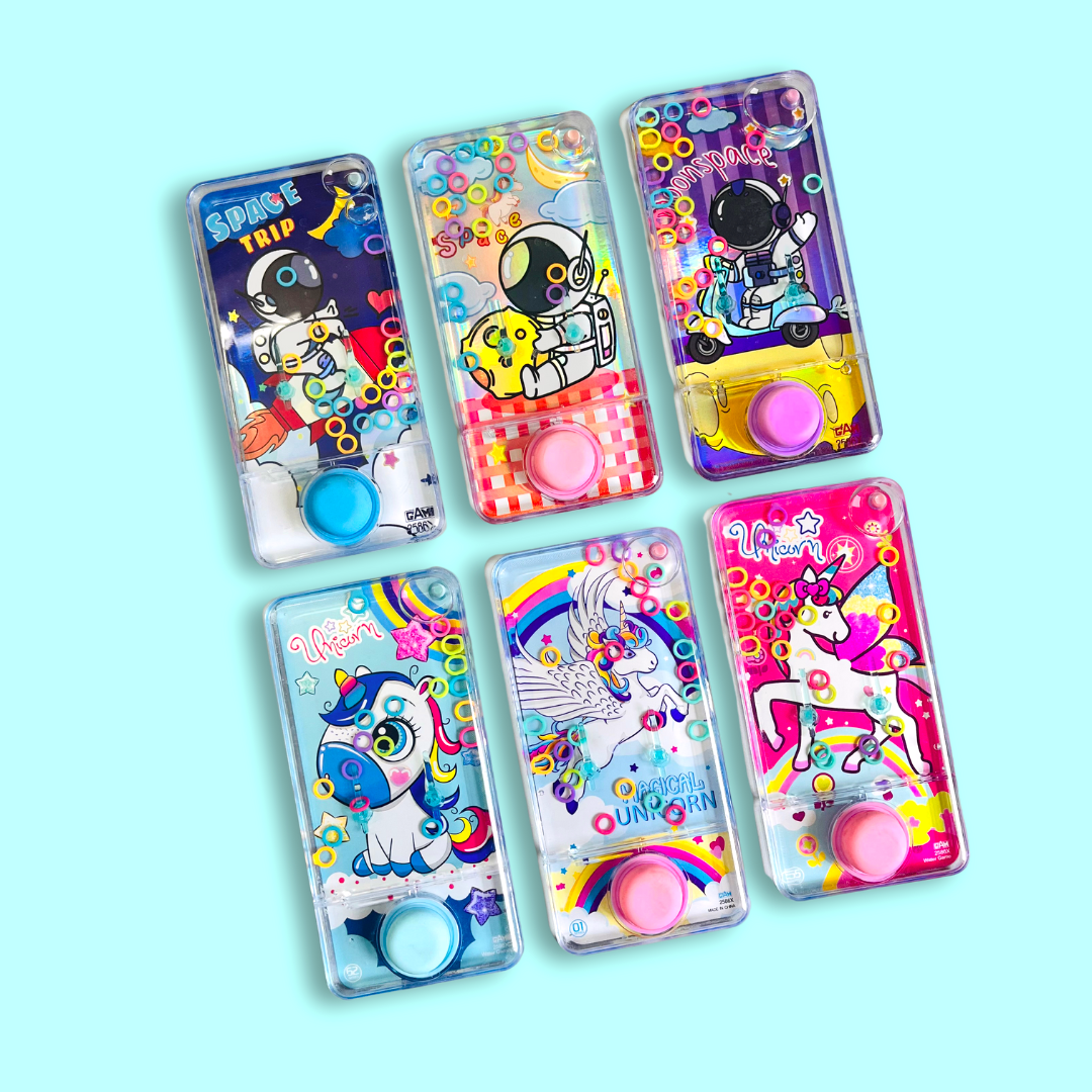 Unicorn/Space Water Ring Toss Game