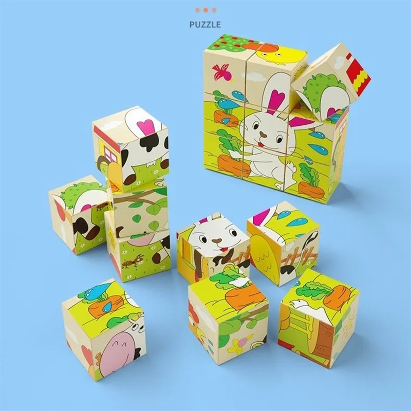 Wooden Block Puzzles for Toddlers & Kids | Fun & Educational