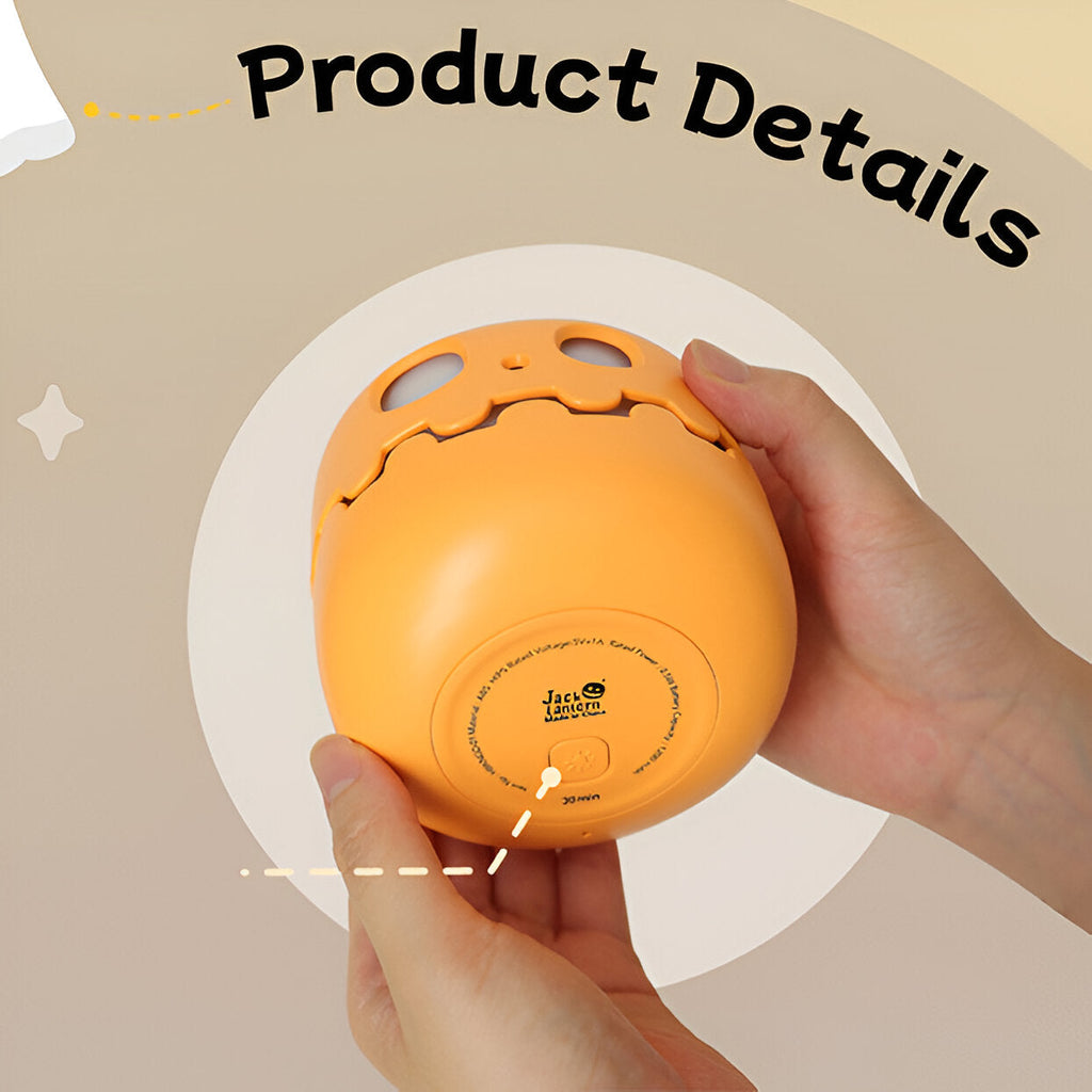 Spooky-Cute Pumpkin LED NIght Lamp