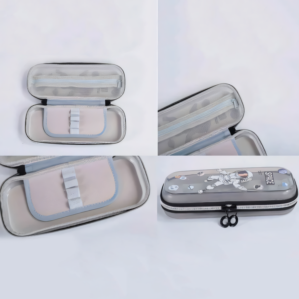 Space-Themed Pencil Pouch – Durable Multi-Utility Case