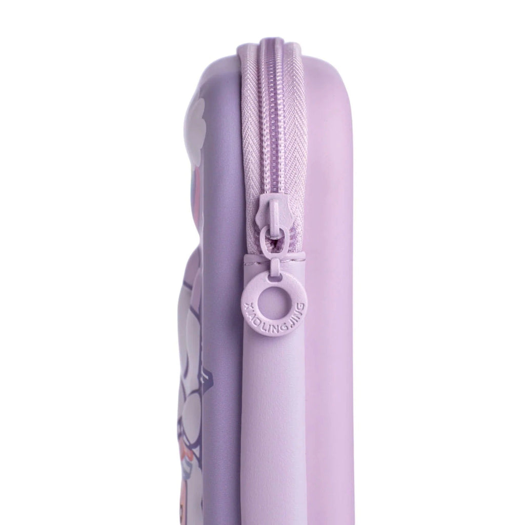 Stylish 3D EVA Bunny & Girl Themed Pencil Case