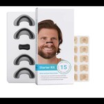 Magnetic nasal strip